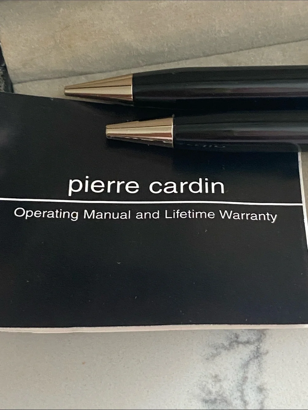 Pierre Cardin Pen and Pencil Gift Set NOS in Original Box